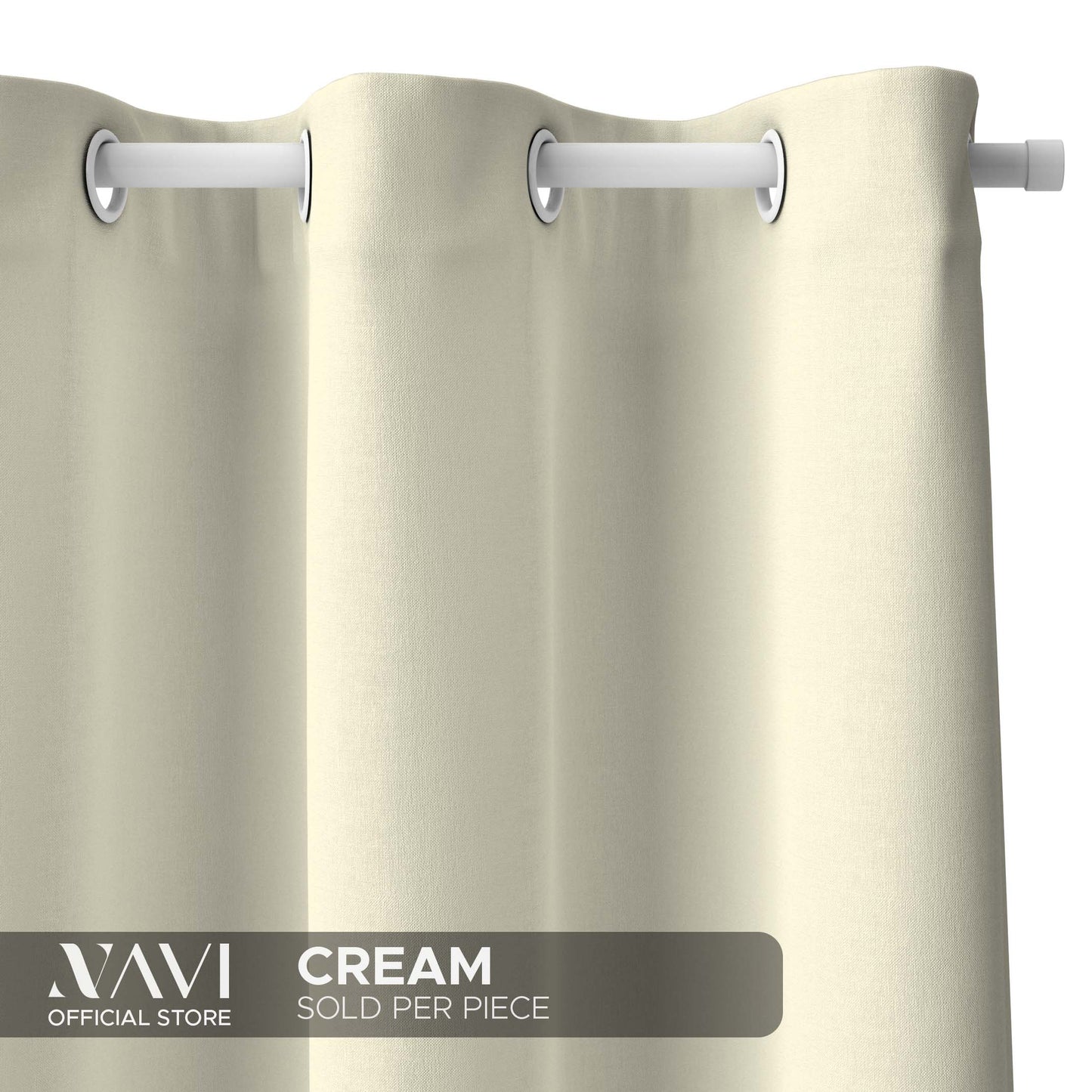 NAVI - 1PC Classic Home Curtains | Ring Type For Living Room Bedroom Window Treatment | SOLD PER PIECE/PANEL