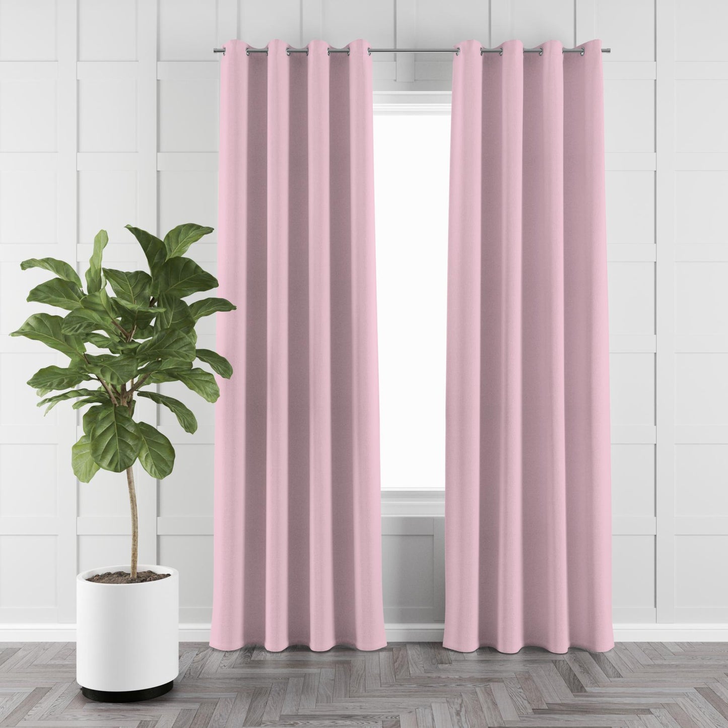 NAVI【BUY 1 & GET 1】KOREAN SOFT BLOCKOUT CURTAIN  | For Home Living Room Bedroom Window Treatment