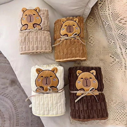 NAVI Bath Towel | Capybara Ultra Soft & Absorbent | Quick Dry Bathroom Essentials