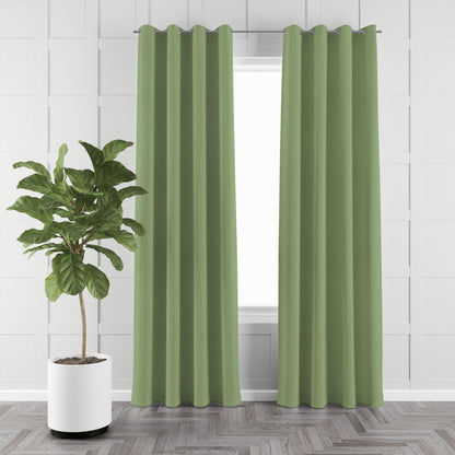 NAVI【BUY 1 & GET 1】KOREAN SOFT BLOCKOUT CURTAIN  | For Home Living Room Bedroom Window Treatment