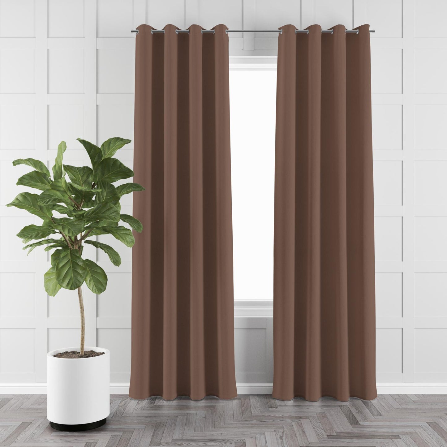NAVI【BUY 1 & GET 1】KOREAN SOFT BLOCKOUT CURTAIN  | For Home Living Room Bedroom Window Treatment