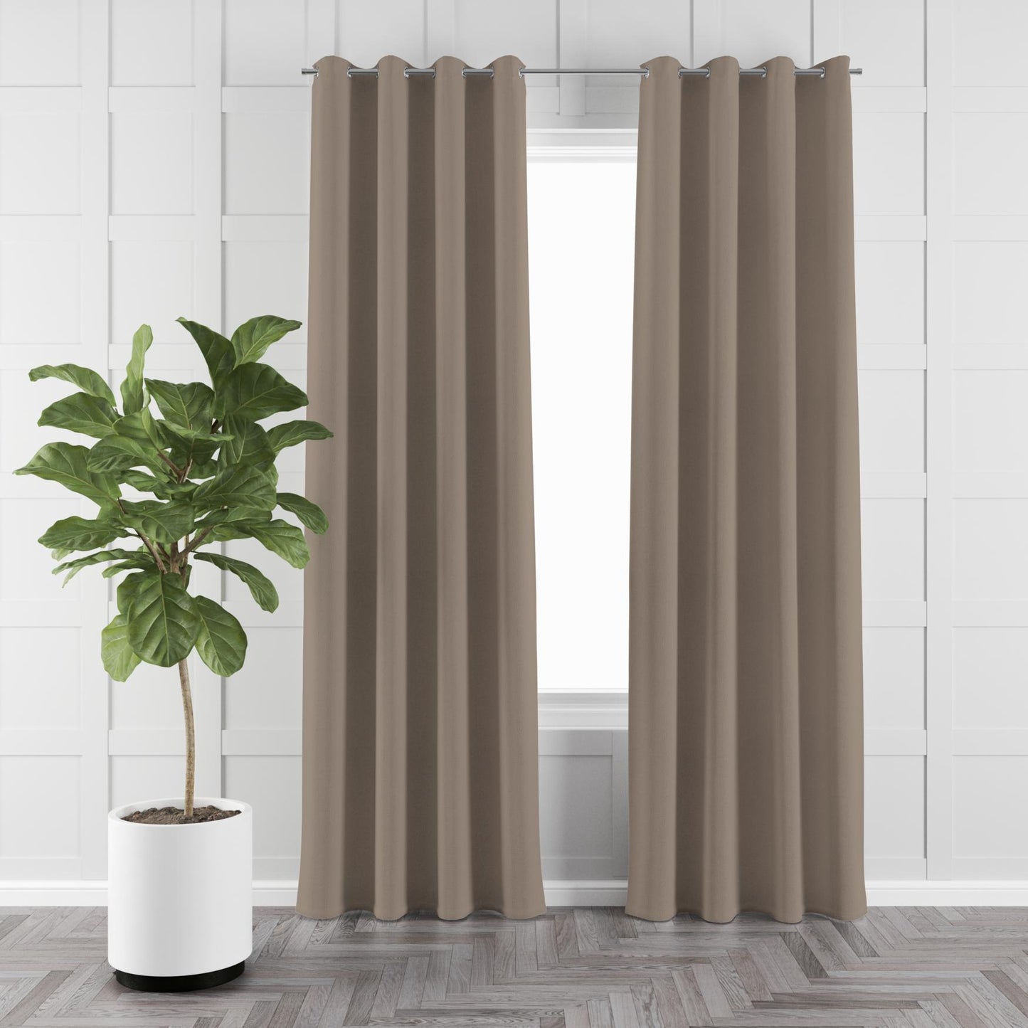 NAVI【BUY 1 & GET 1】KOREAN SOFT BLOCKOUT CURTAIN  | For Home Living Room Bedroom Window Treatment