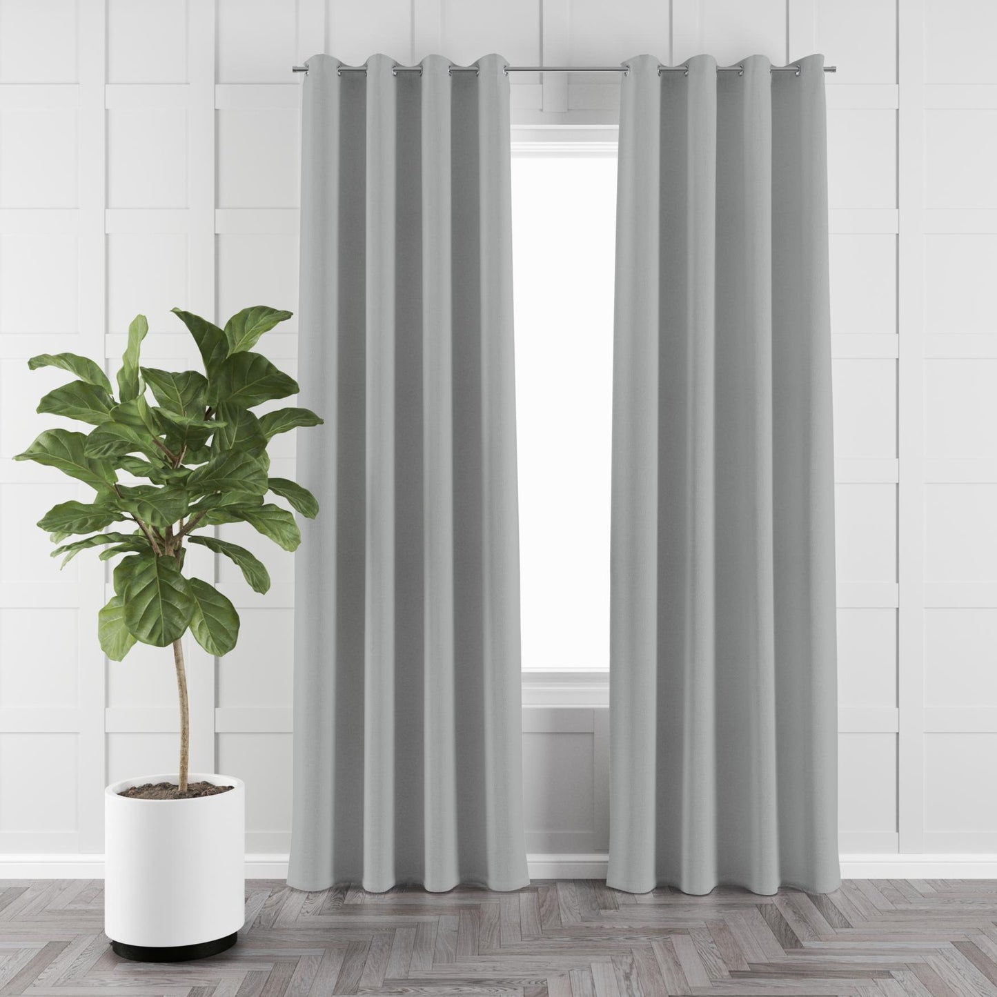 NAVI【BUY 1 & GET 1】KOREAN SOFT BLOCKOUT CURTAIN  | For Home Living Room Bedroom Window Treatment
