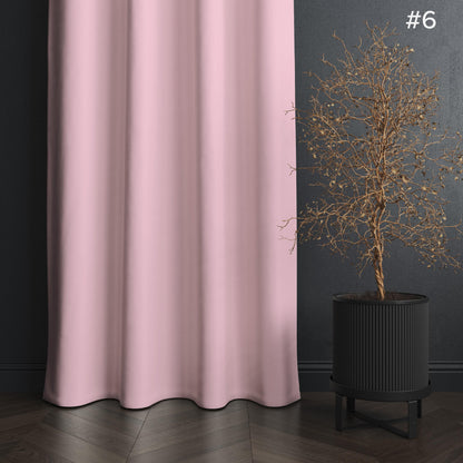 NAVI - Best-Selling Blockout Curtains | 1PC KOREAN SOFT BLOCKOUT CURTAIN | Ring Type for Living Room & Bedroom Window Treatment - Sold Per Piece/Panel - 100% Polyester - Free Shipping & Cash on Delivery Nationwide