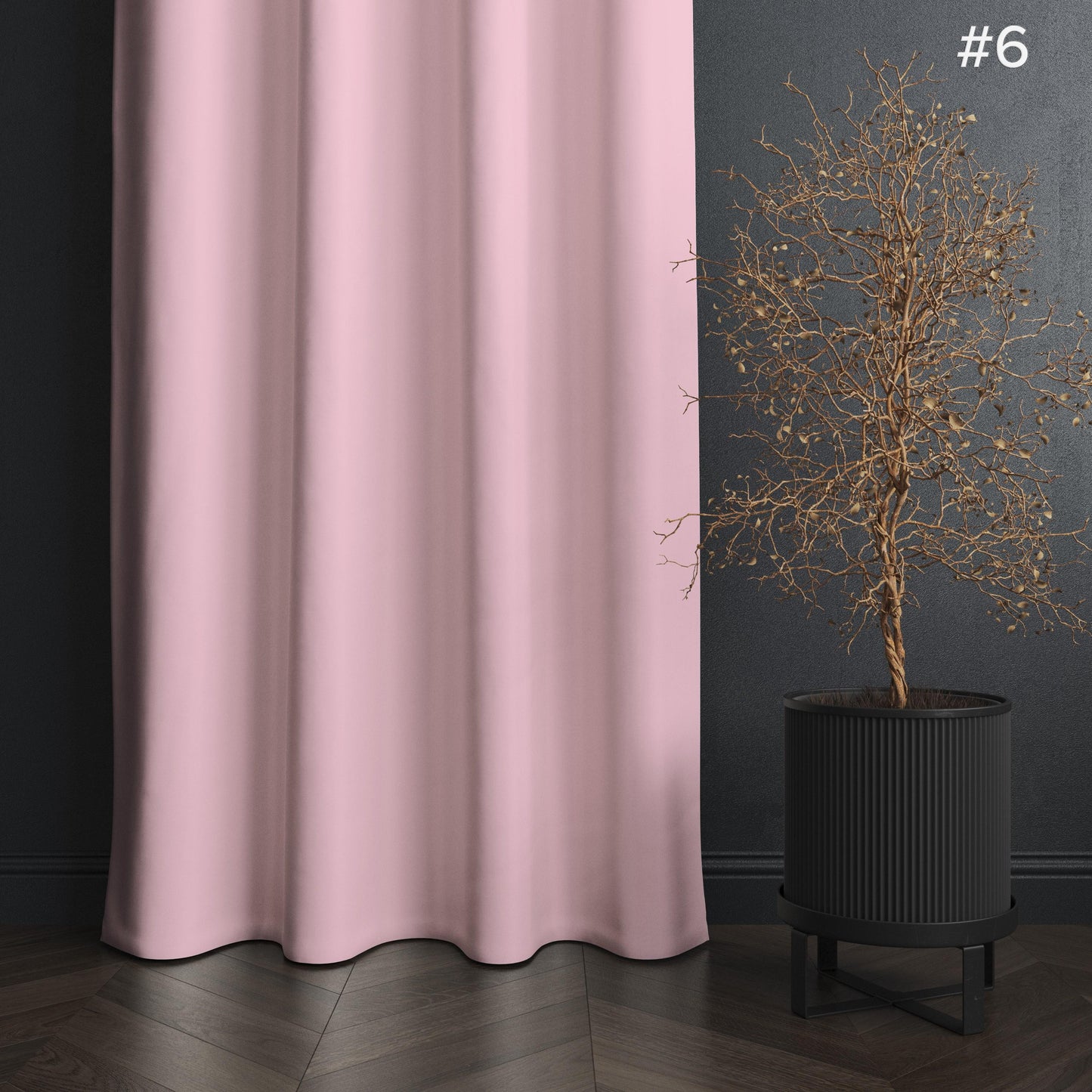 NAVI Korean Soft Blockout Curtain | Ring Type for Living Room & Bedroom Window Treatment - Sold Per Piece/Panel - 100% Polyester - Free Shipping & Cash on Delivery Nationwide
