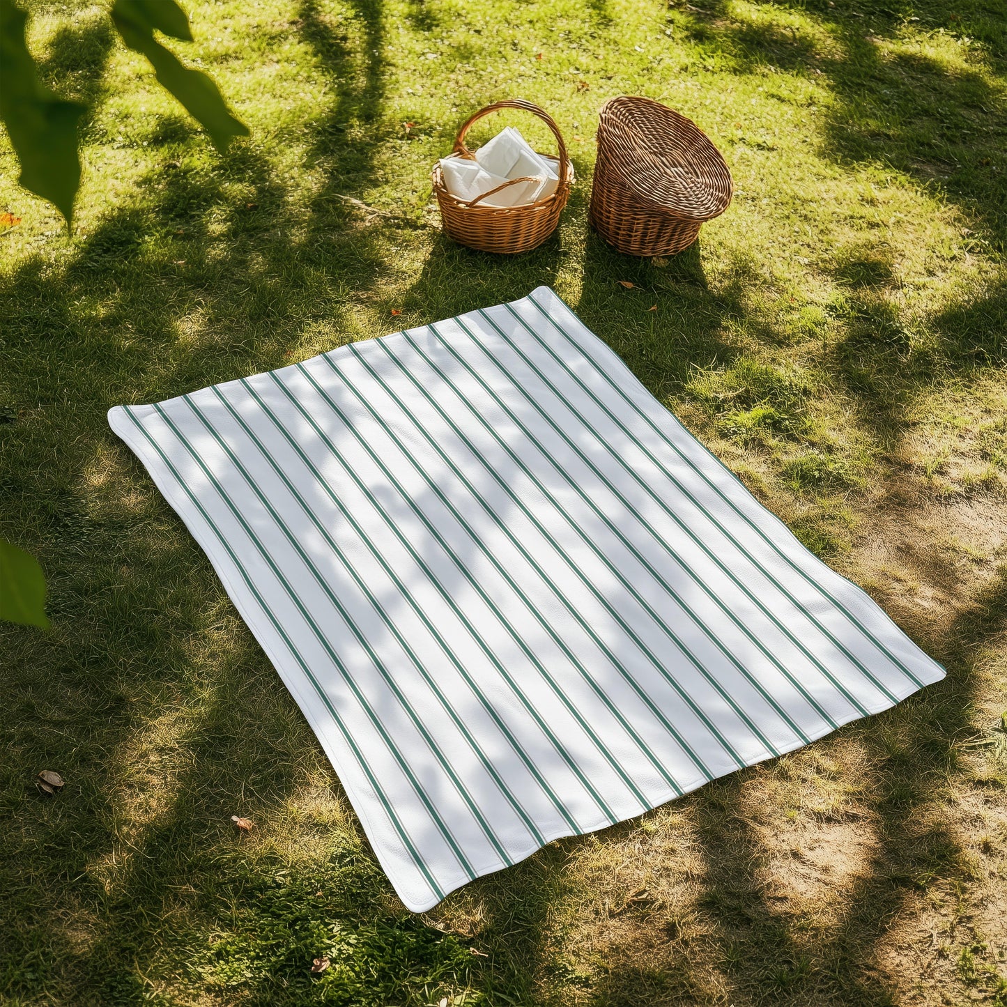 NAVI【GREEN】HAVEN COLLECTION Duvet Cover & Duvet Set Two-Toned Reversible Fully Garterized Hotel Quality 100% Cotton