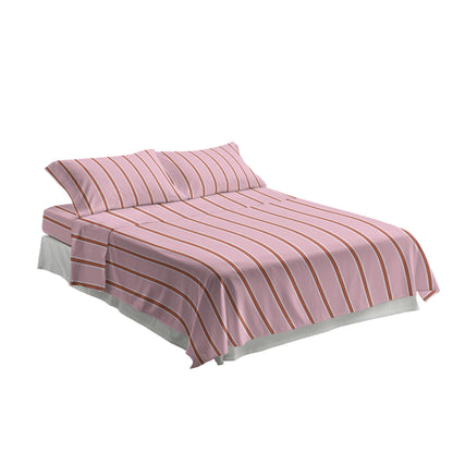 Haven Pink Duvet Set Two-Toned Reversible