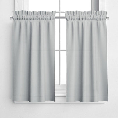 NAVI Short Blockout Curtain for Small Windows | Half Window Coverage | Light Control & Privacy