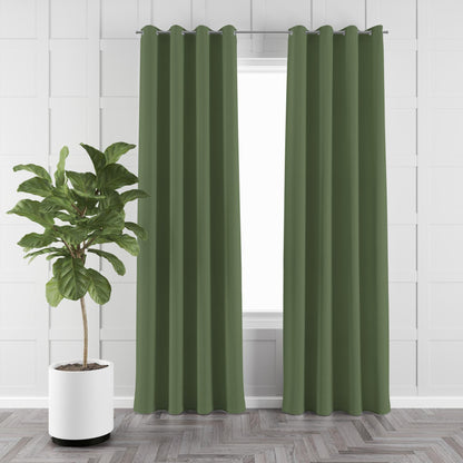NAVI【BUY 1 & GET 1】KOREAN SOFT BLOCKOUT CURTAIN  | For Home Living Room Bedroom Window Treatment
