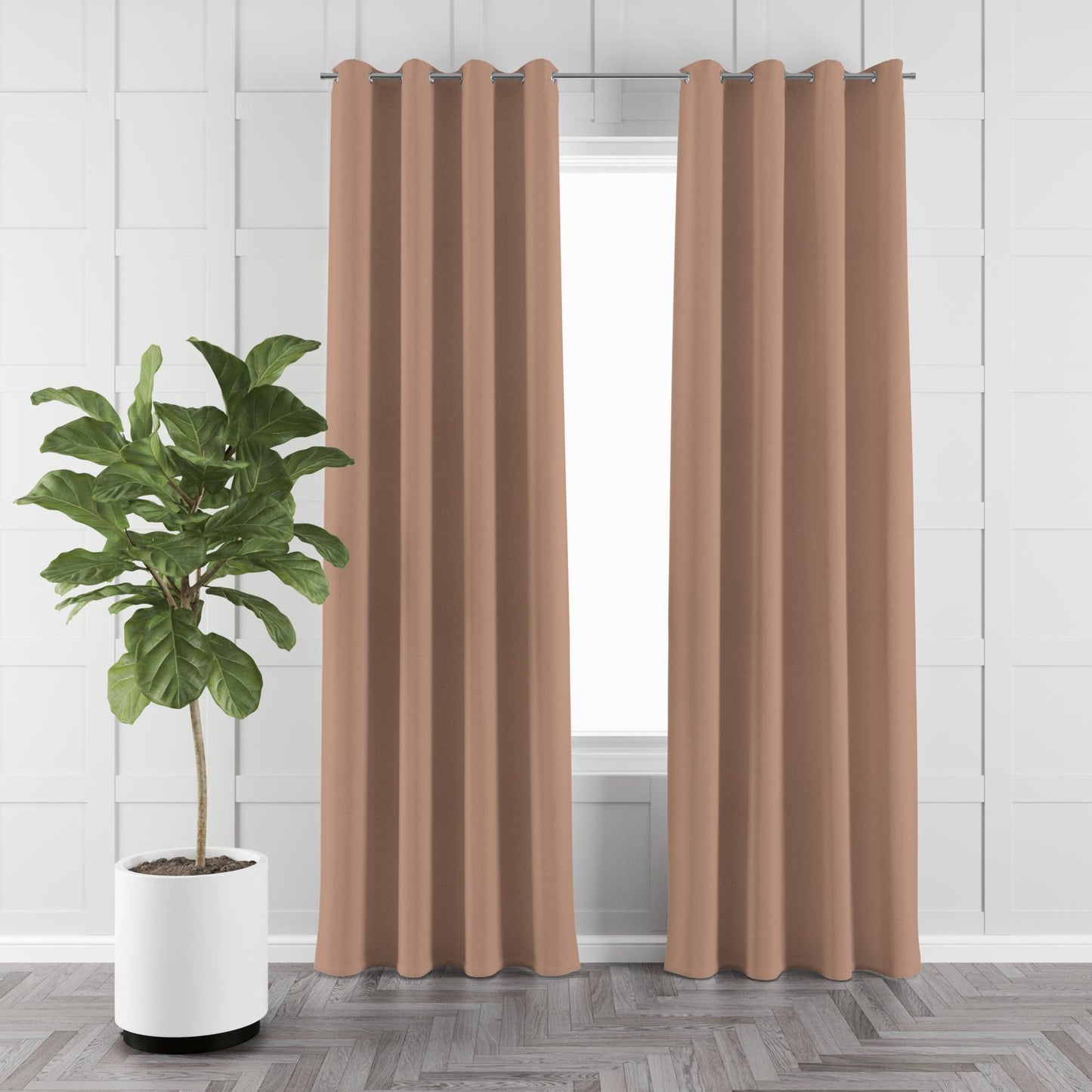 NAVI【BUY 1 & GET 1】KOREAN SOFT BLOCKOUT CURTAIN  | For Home Living Room Bedroom Window Treatment