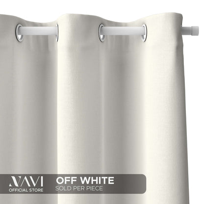 NAVI - 1PC Classic Home Curtains | Ring Type For Living Room Bedroom Window Treatment | SOLD PER PIECE/PANEL
