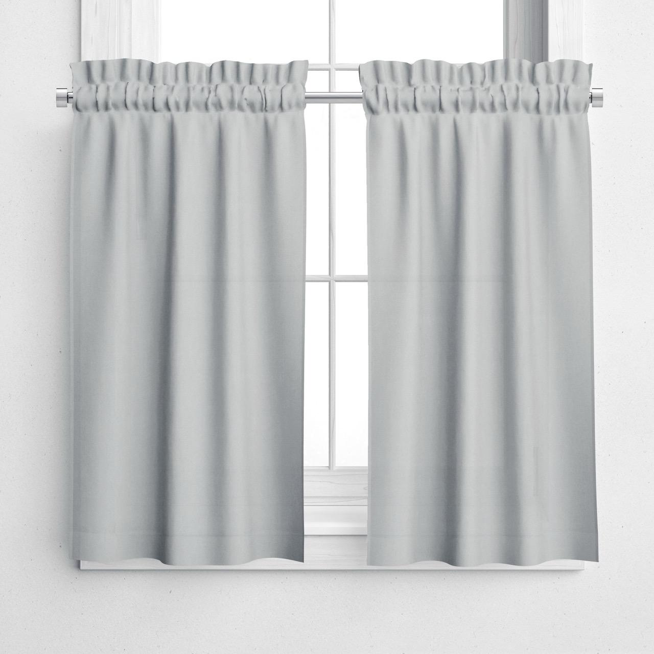 NAVI Rod Pocket Blockout Curtain | Korean Soft Blockout | Non Ring for Living Room & Bedroom Window Treatment | 100% Polyester, Thermal Insulation, Privacy Protection, Sunlight & Sound Blocking, Energy Saving