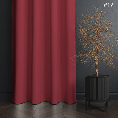 NAVI - Best-Selling Blockout Curtains | 1PC KOREAN SOFT BLOCKOUT CURTAIN | Ring Type for Living Room & Bedroom Window Treatment - Sold Per Piece/Panel - 100% Polyester - Free Shipping & Cash on Delivery Nationwide