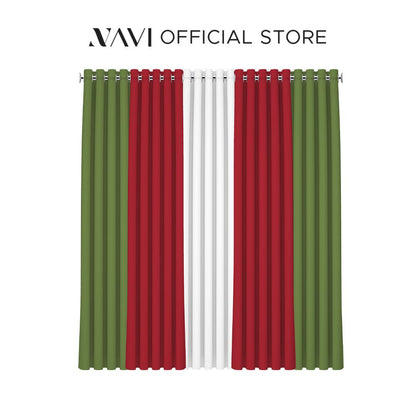 NAVI - 5in1 CHRISTMAS BLOCKOUT CURTAIN | SOLD PER SET