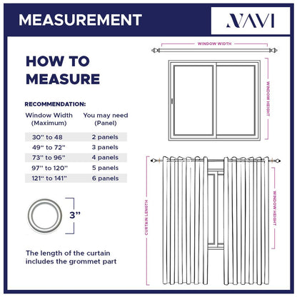 NAVI Signature Dual Layer Complete Curtain Set | 6-in-1 and 8-in-1 | Korean Soft Blockout | Premium Bundle, Complete Accessories