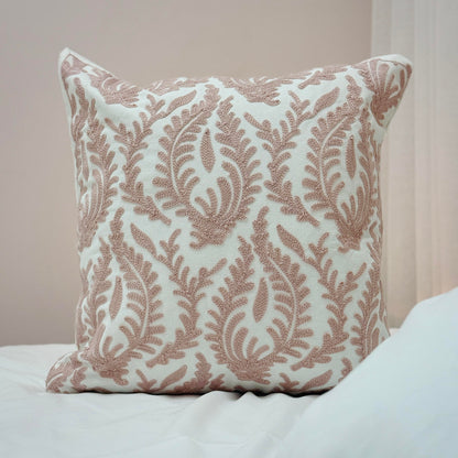 NAVI TPC | Throw Pillow Cover | Embroidered Cotton Canvas | Home Essentials | Sofa & Bed Styling