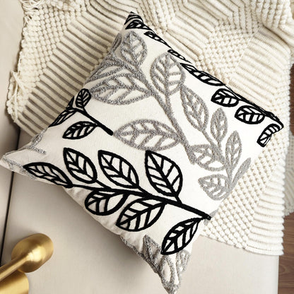 NAVI TPC | Throw Pillow Cover | Monochrome Collection | Cotton Canvas | Home Essentials | Sofa & Bed Styling