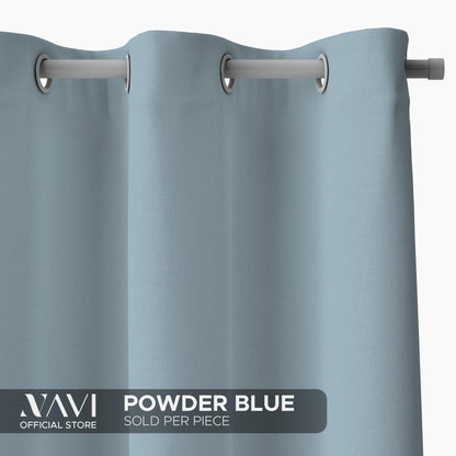 NAVI - 1PC Normal Curtain - Soft | For Home Living Room Bedroom Window Treatment | SOLD PER PIECE/PANEL