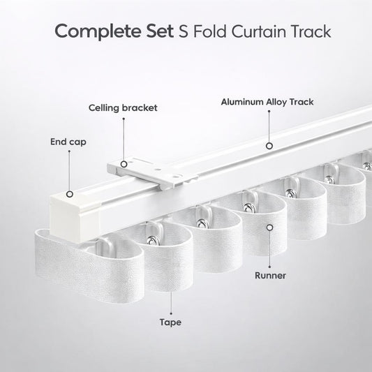 NAVI Complete Curtain Track Set