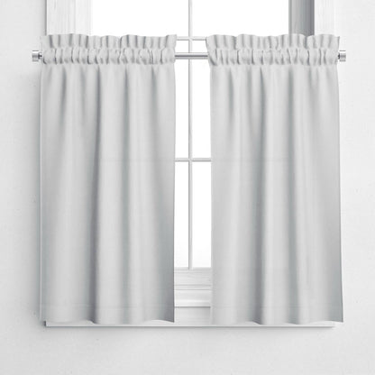 NAVI Short Blockout Curtain for Small Windows | Half Window Coverage | Light Control & Privacy