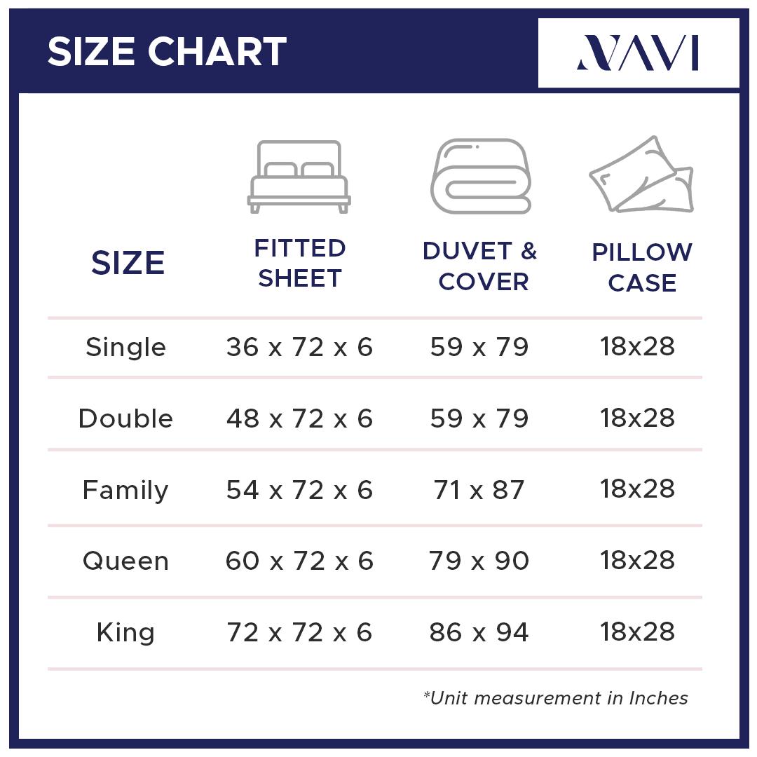 NAVI 4in1 Duvet Set | Two-Toned Reversible | Hotel Quality Bedding Set  (No Filler Included)