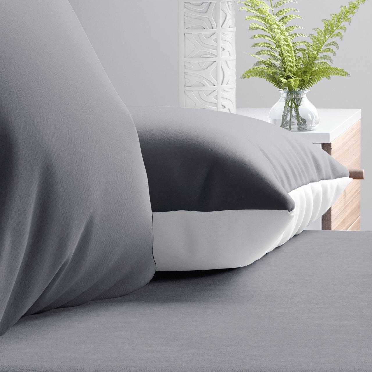 NAVI 100% Cotton Pillowcase | Two-Toned Design | Envelope Sleeve