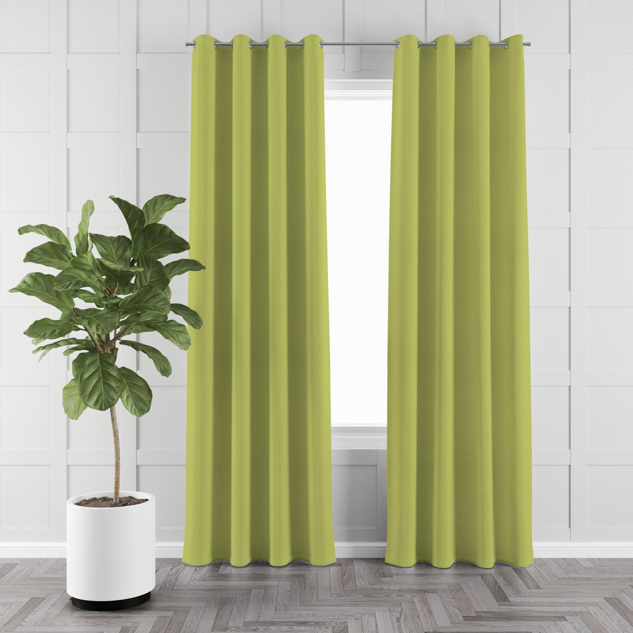 NAVI【NEW RELEASE】Pistachio | KOREAN SOFT BLOCKOUT CURTAIN | Summer Collection | Ring Type For Living Room Bedroom Window Treatment