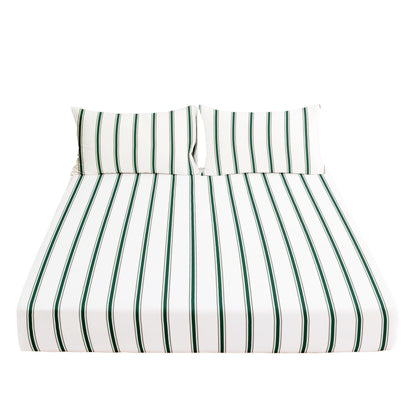 NAVI【GREEN】HAVEN COLLECTION Duvet Cover & Duvet Set Two-Toned Reversible Fully Garterized Hotel Quality 100% Cotton