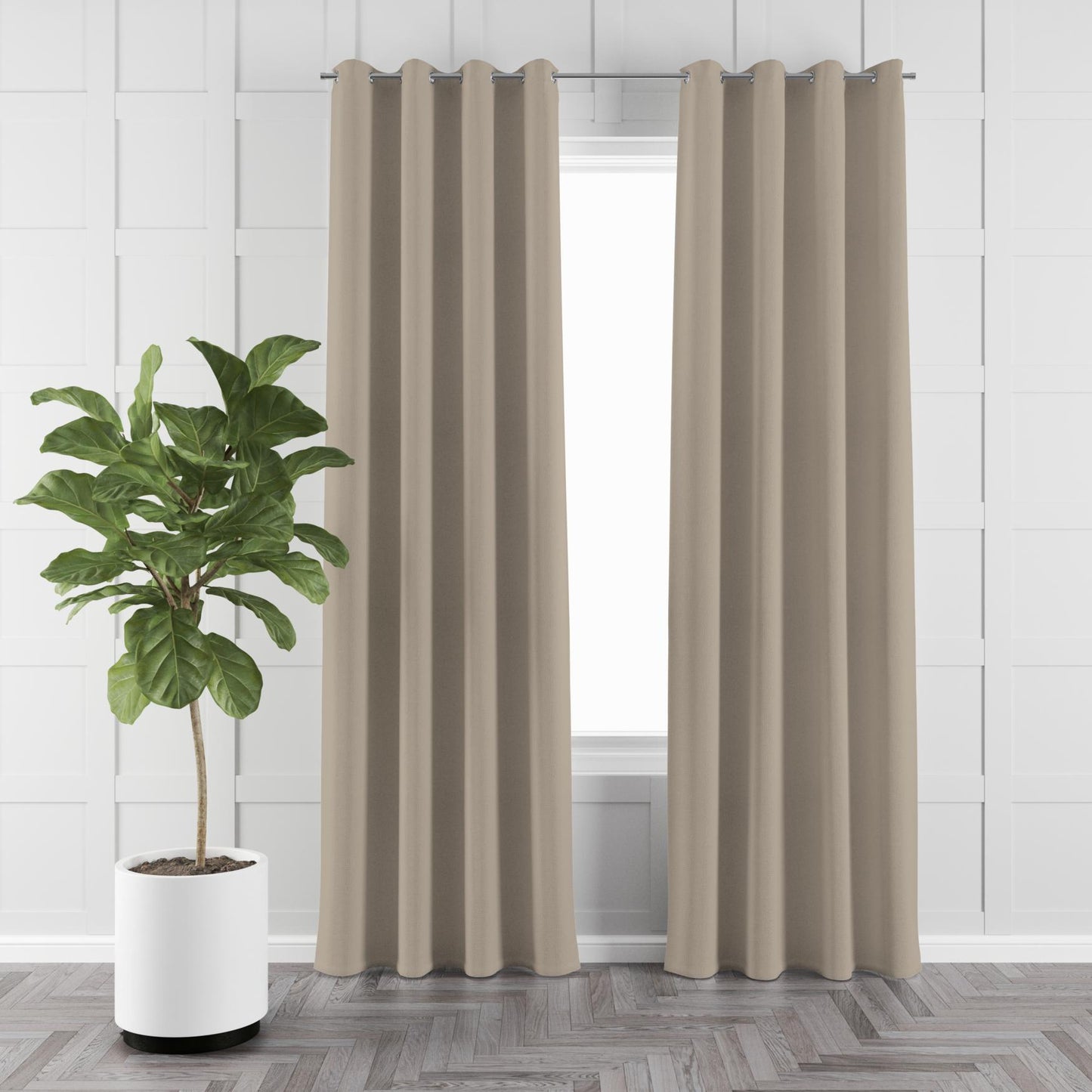 NAVI【BUY 1 & GET 1】KOREAN SOFT BLOCKOUT CURTAIN  | For Home Living Room Bedroom Window Treatment