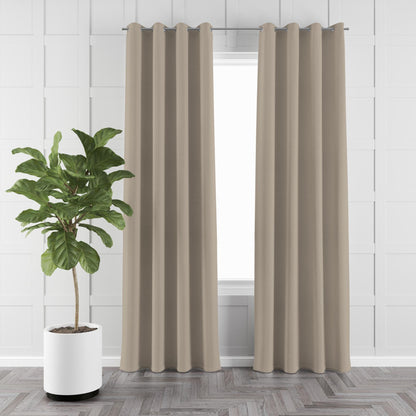 NAVI【BUY 1 & GET 1】KOREAN SOFT BLOCKOUT CURTAIN  | For Home Living Room Bedroom Window Treatment