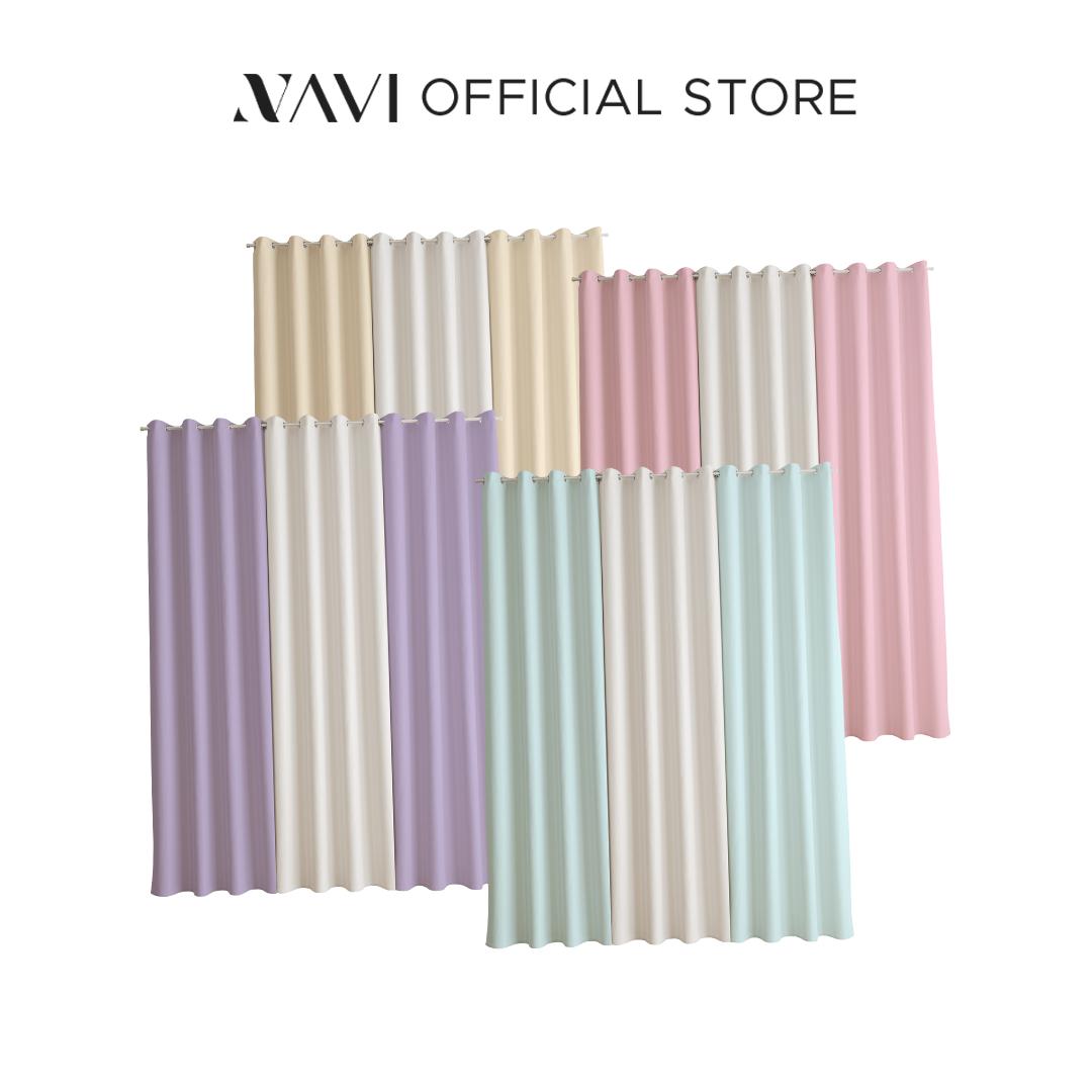 NAVI - 1PC Normal Curtain - Soft | For Home Living Room Bedroom Window Treatment | SOLD PER PIECE/PANEL