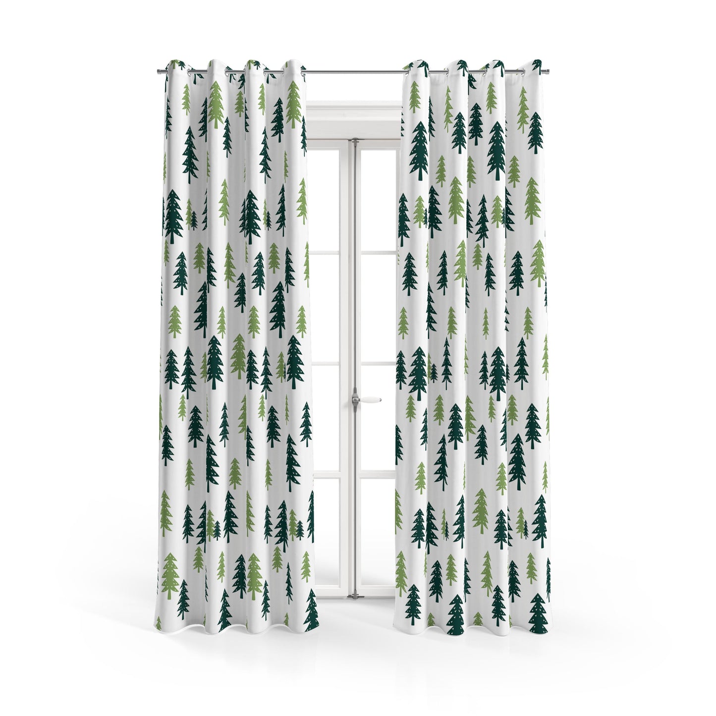 NAVI【The Holiday Collection】Christmas Curtain | Ring Type For Living Room Bedroom Window Treatment