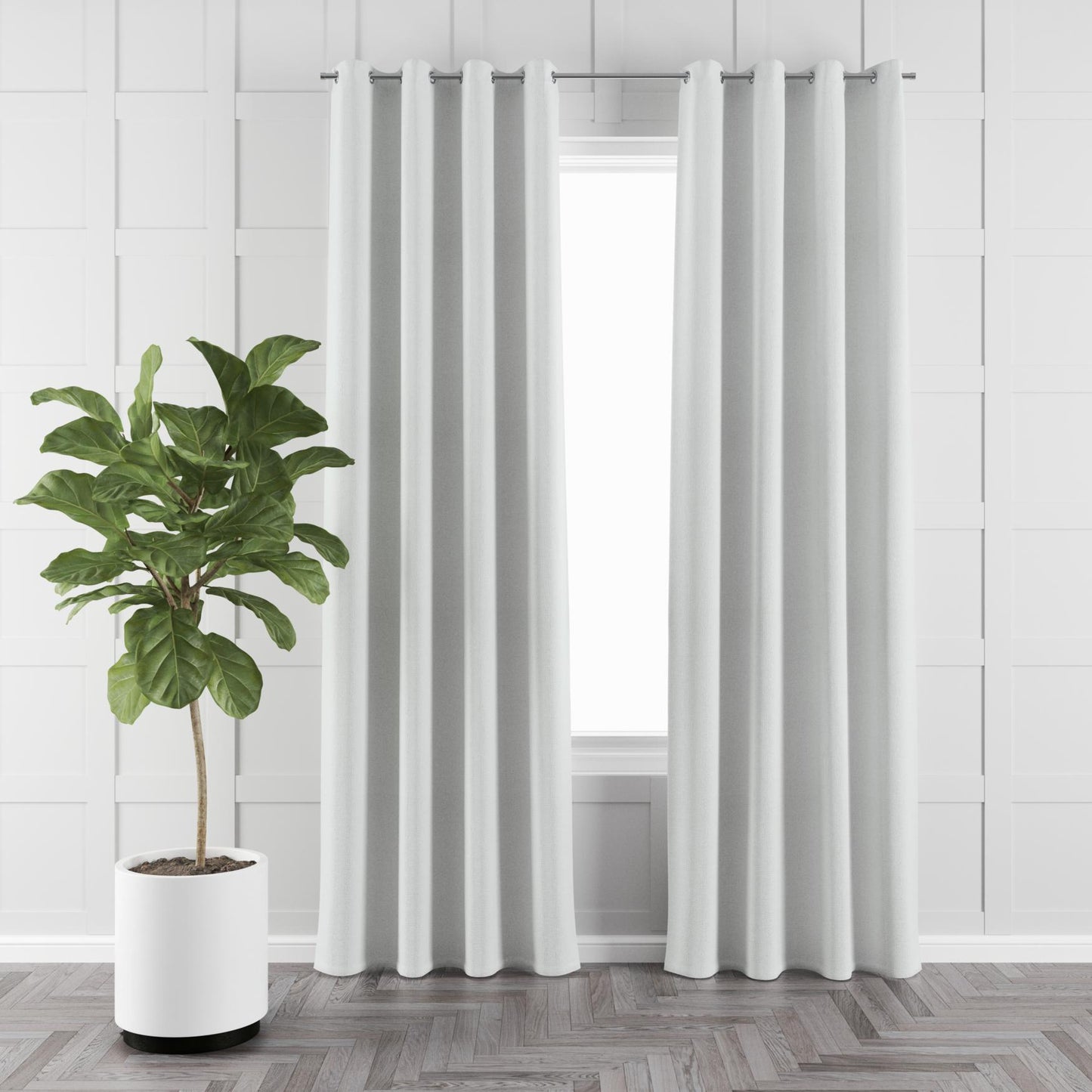 NAVI【BUY 1 & GET 1】KOREAN SOFT BLOCKOUT CURTAIN  | For Home Living Room Bedroom Window Treatment