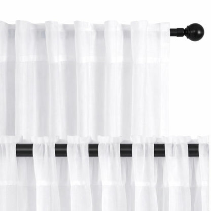 NAVI - The Glass Curtain | Voile Sheer | Sold Per Panel or Bundle Set - Free Shipping Nationwide