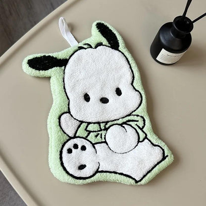NAVI Cute Character Hand Towel & Pot Holder | Double-Layer Soft Cotton | Quick-Dry & Super Absorbent