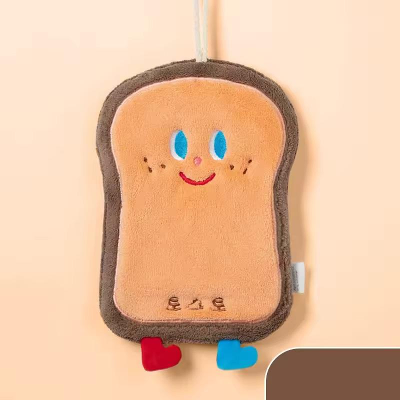 NAVI Cute Character Hand Towel & Pot Holder | Double-Layer Soft Cotton | Quick-Dry & Super Absorbent