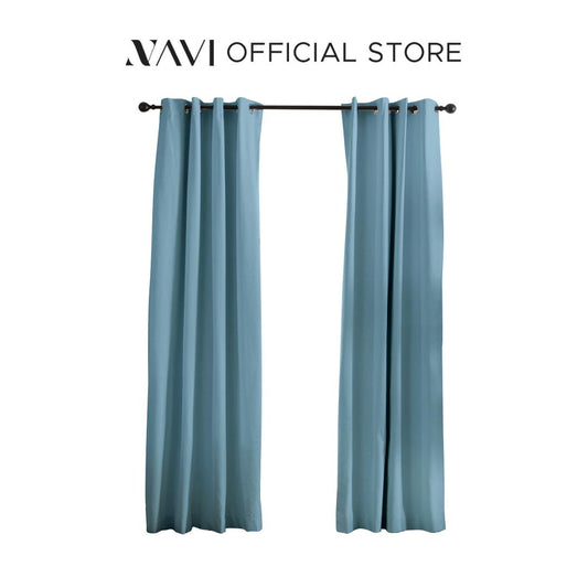 NAVI【BUY 1 & GET 1】Normal Curtains - Basic | For Home Living Room Bedroom Window Treatment