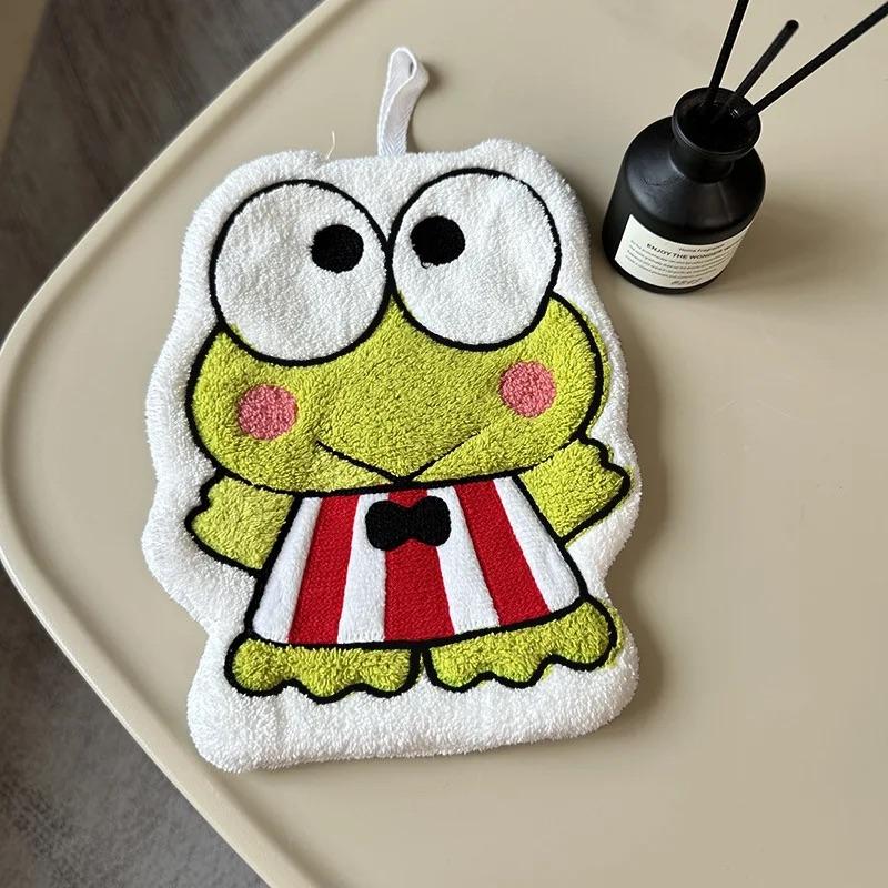 NAVI Cute Character Hand Towel & Pot Holder | Double-Layer Soft Cotton | Quick-Dry & Super Absorbent