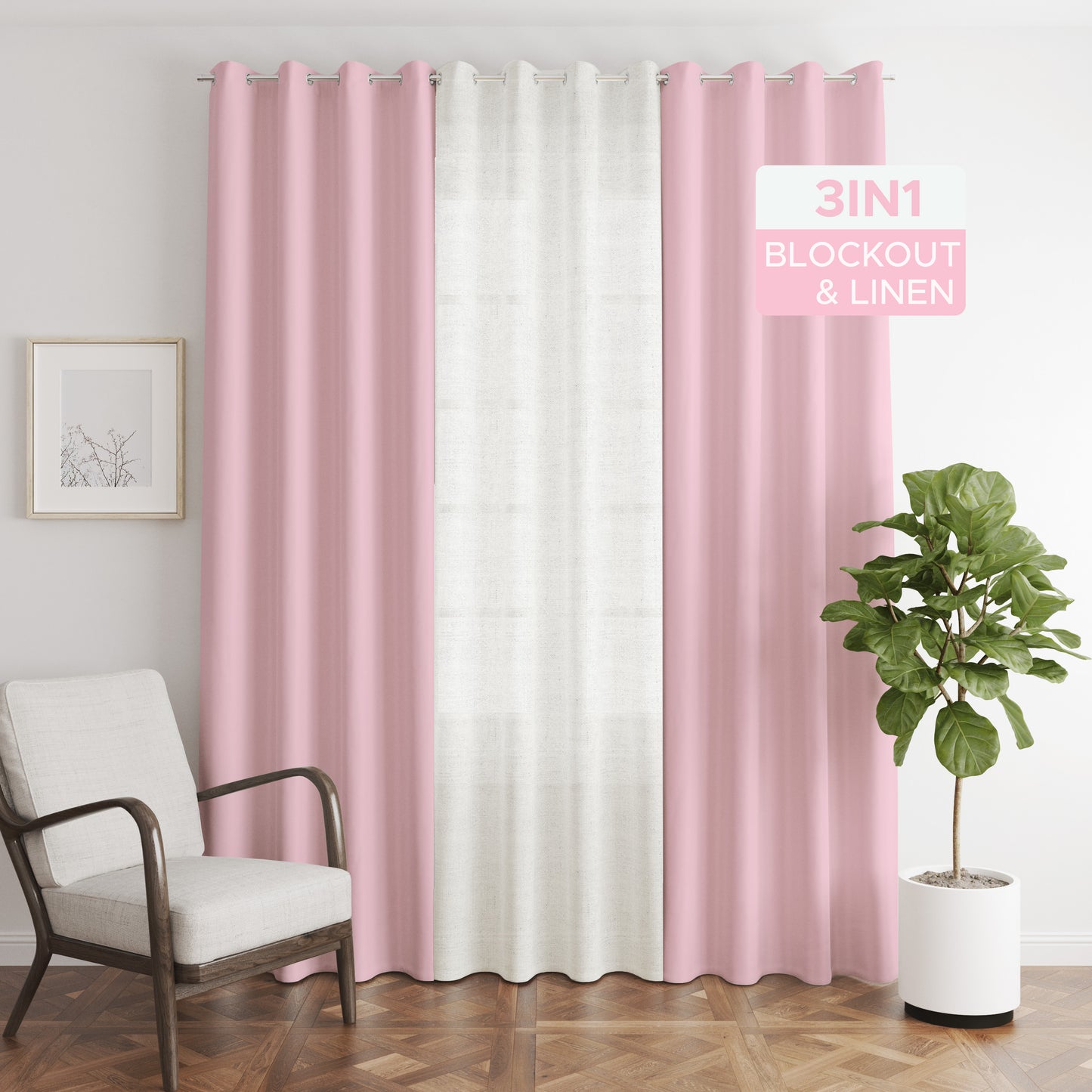 Blockout & Sheer - 3in1 Set