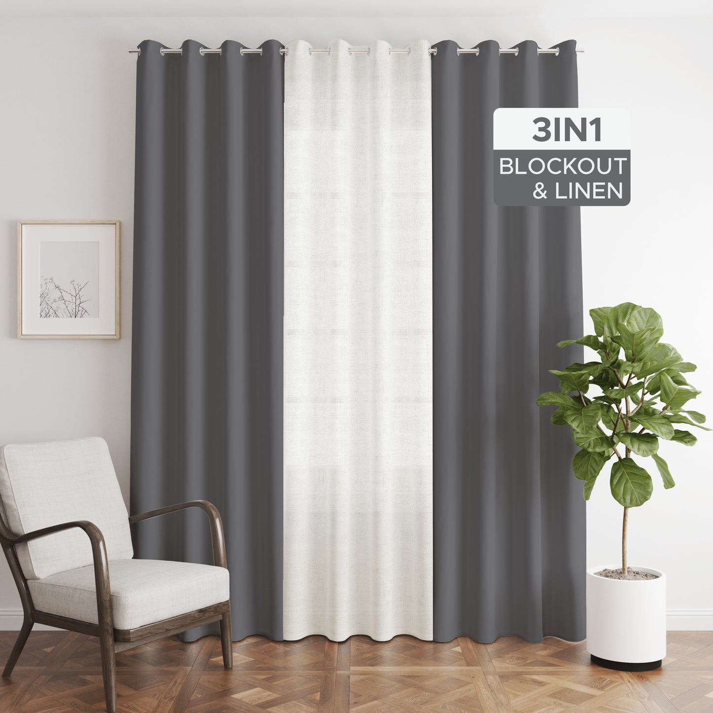 Blockout & Sheer - 3in1 Set