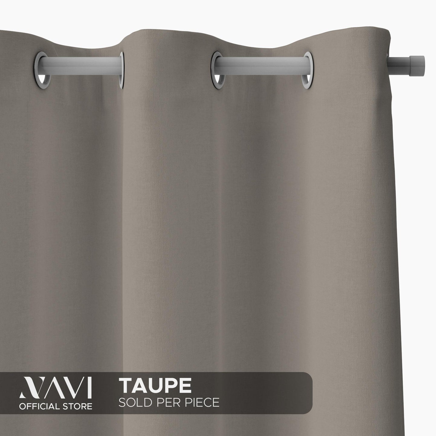 NAVI - 1PC Normal Curtain - Earth | For Home Living Room Bedroom Window Treatment | SOLD PER PIECE/PANEL