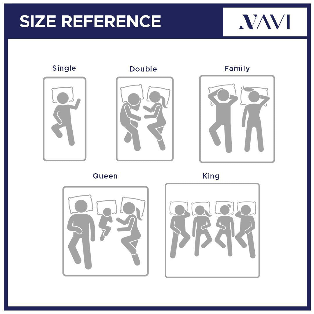 NAVI 4in1 Plain Duvet Set | Hotel Quality Bedding Set (No Filler Included)