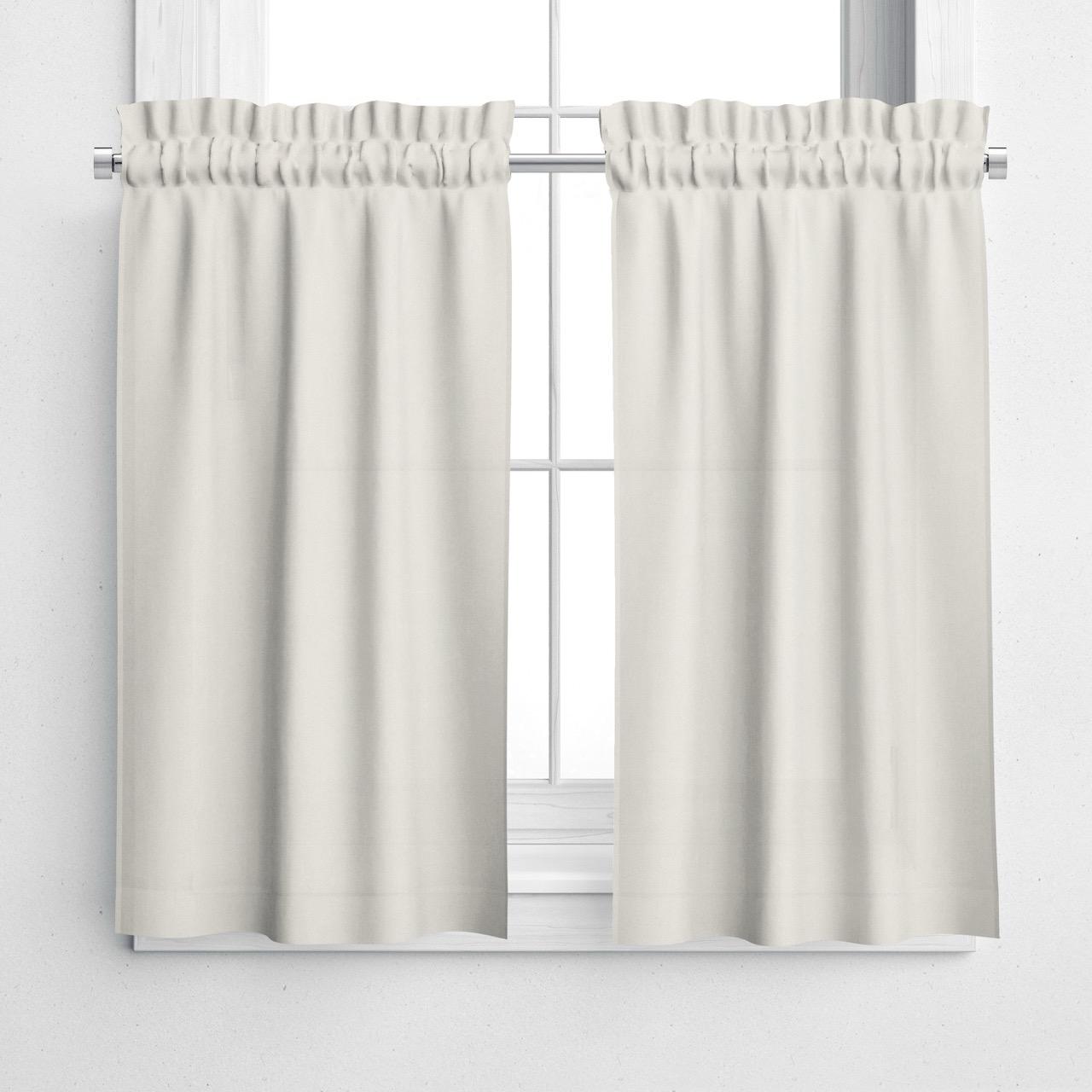 NAVI Rod Pocket Blockout Curtain | Korean Soft Blockout | Non Ring for Living Room & Bedroom Window Treatment | 100% Polyester, Thermal Insulation, Privacy Protection, Sunlight & Sound Blocking, Energy Saving