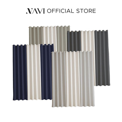 NAVI - 1PC Normal Curtain - Dim| For Home Living Room Bedroom Window Treatment | SOLD PER PIECE/PANEL
