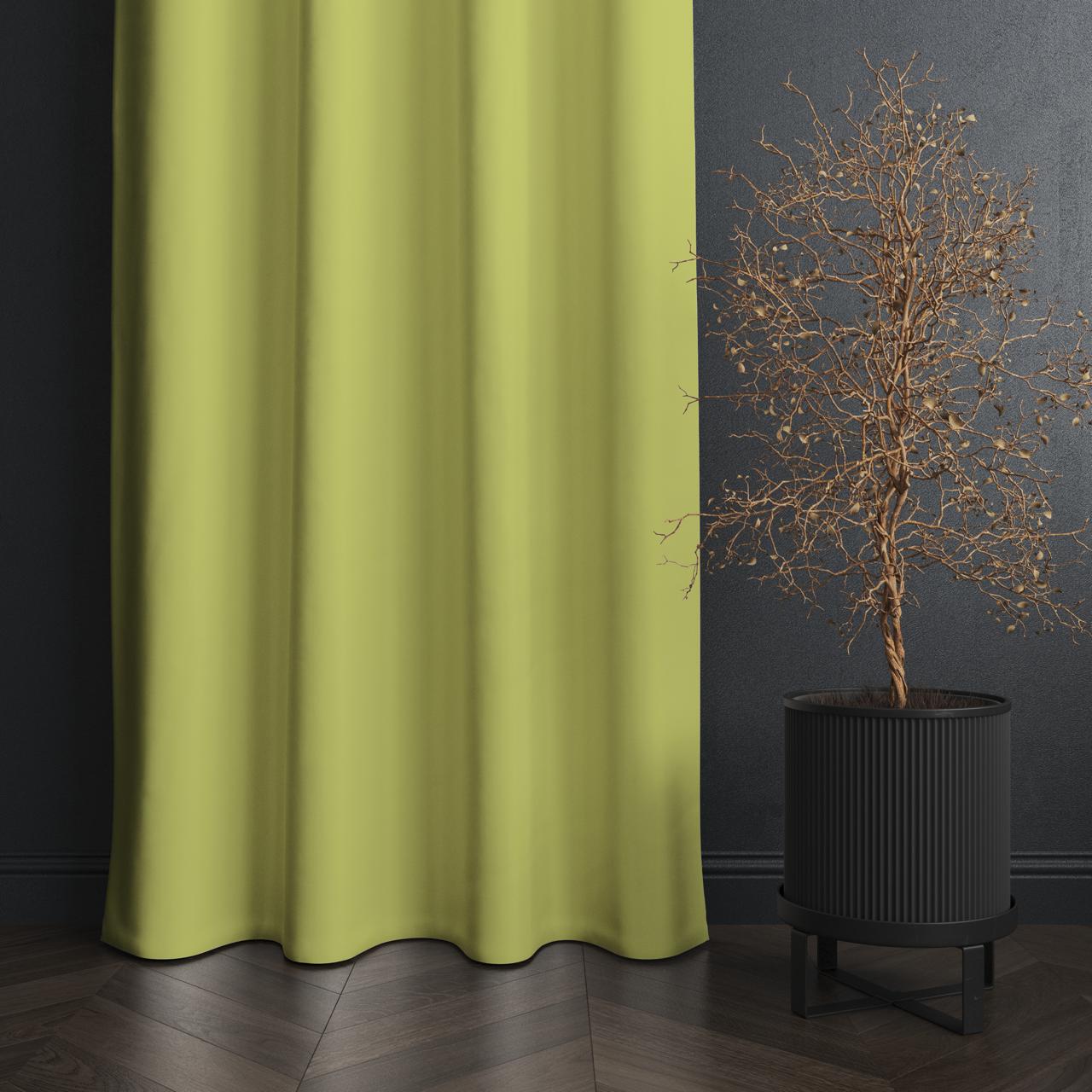 NAVI【NEW RELEASE】Pistachio | KOREAN SOFT BLOCKOUT CURTAIN | Summer Collection | Ring Type For Living Room Bedroom Window Treatment