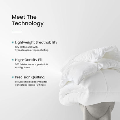 NAVI【BLUE】HAVEN COLLECTION Duvet Cover & Duvet Set Two-Toned Reversible Fully Garterized Hotel Quality 100% Cotton