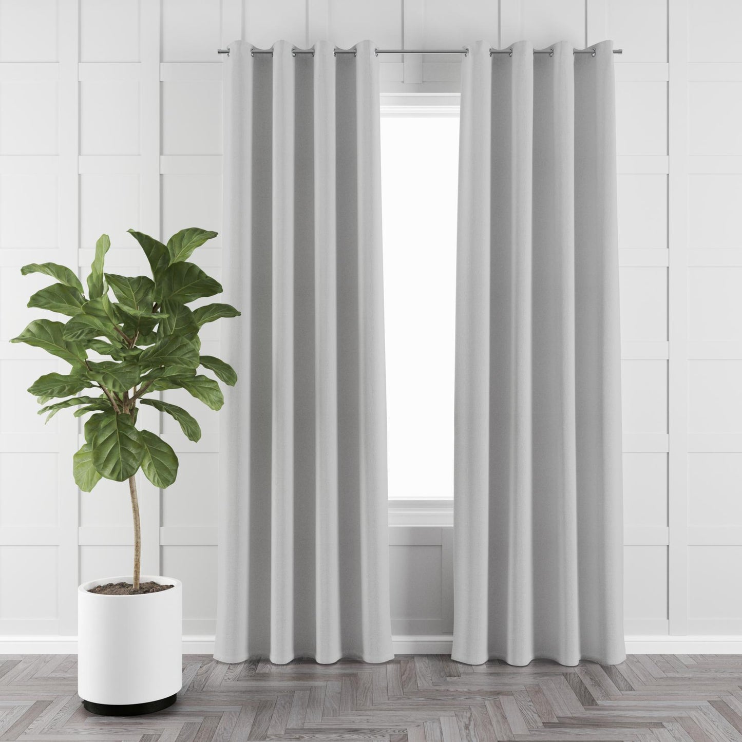 NAVI【BUY 1 & GET 1】KOREAN SOFT BLOCKOUT CURTAIN  | For Home Living Room Bedroom Window Treatment