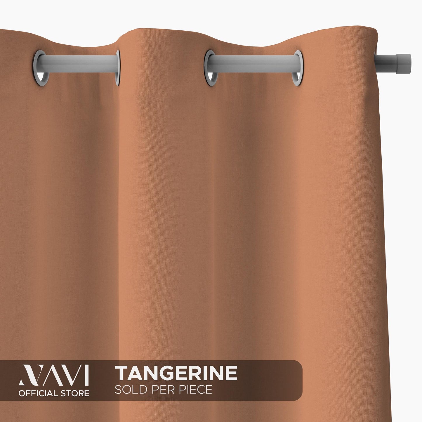 NAVI【BUY 1 & GET 1】Normal Curtains - Earth | For Home Living Room Bedroom Window Treatment