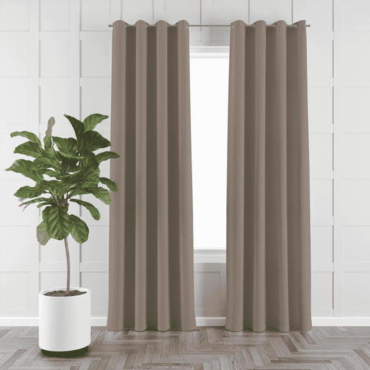 NAVI Korean Soft Blockout Curtain | Ring Type for Living Room & Bedroom Window Treatment - Sold Per Piece/Panel - 100% Polyester - Free Shipping & Cash on Delivery Nationwide