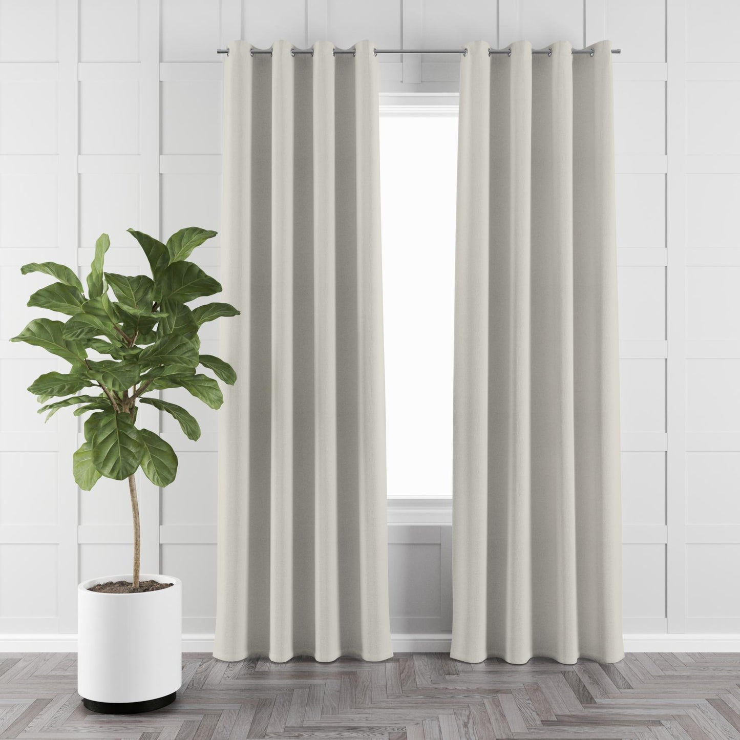 NAVI【BUY 1 & GET 1】KOREAN SOFT BLOCKOUT CURTAIN  | For Home Living Room Bedroom Window Treatment